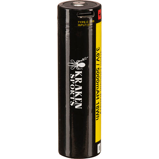 Kraken Sports 21700 5000 mAh Built in USB charger