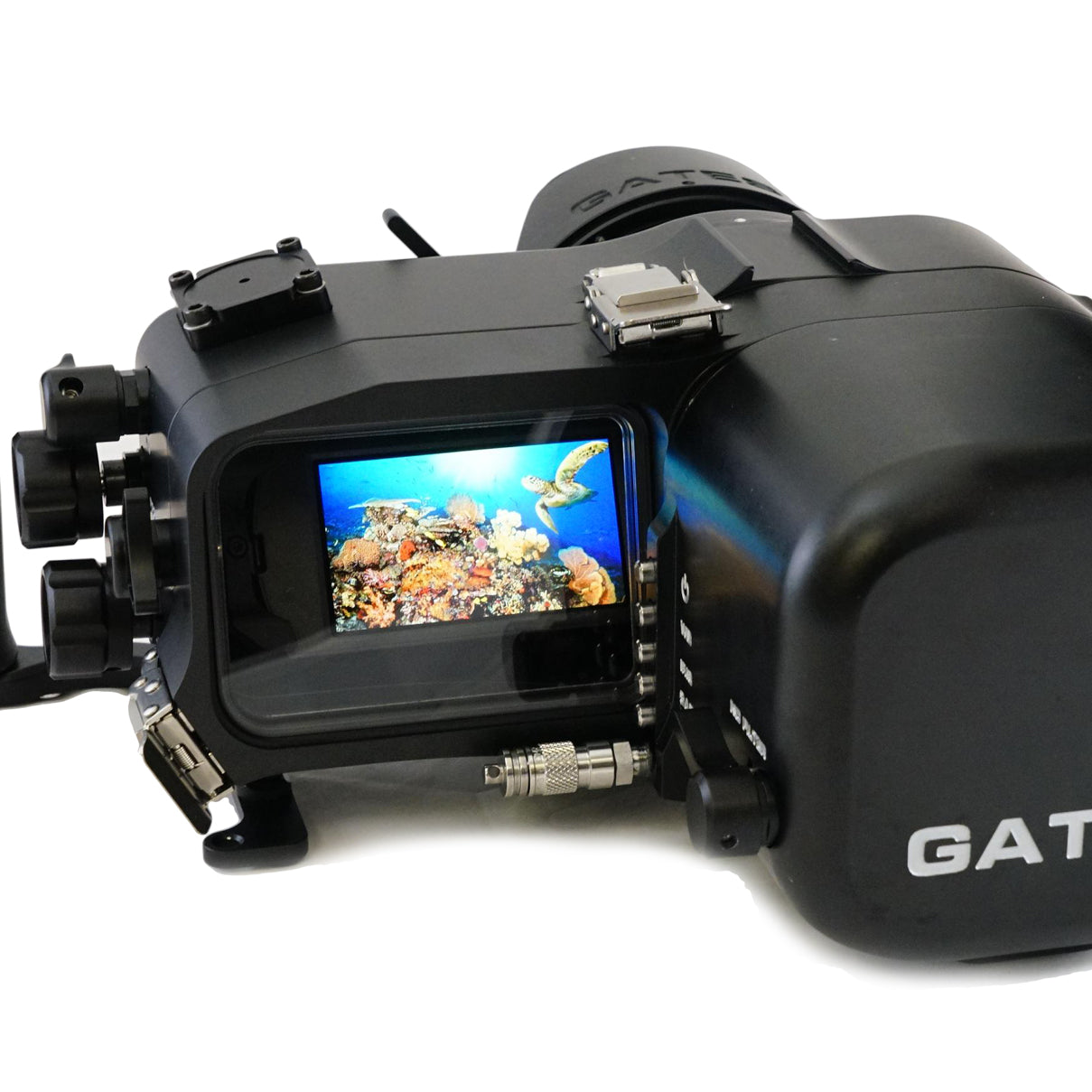 Gates AX700/Z90 Underwater Housing for Sony AX700, HXR-NX80 and PXW-Z90 Video Cameras