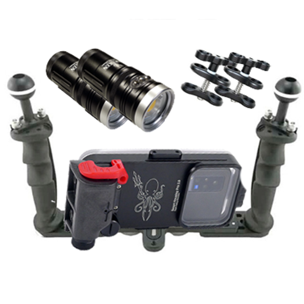 Kraken Universal Smart Phone Dual Hydra 6000 Kit