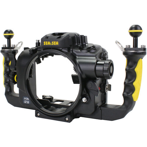 MDX-aU housing for Sony a7IV, Black w/Optical TTL Connection(50139)